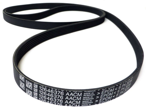 GM Serpentine Belt 12646376 2015-16 Silverado 2500/3500 Sierra 2500/3500 V8 6.6L