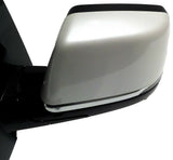 23379468 Cadillac Escalade Mirror Driver Side Satin Steel Side Alert Sensor