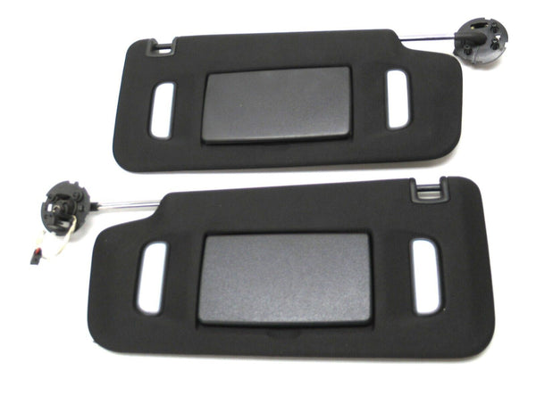 OEM GM Jet Black Suede Driver & Passenger Side Sunshade 2013-2016 Cadillac SRX