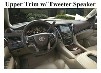 Front Upper Black Trim Tweeter Speaker Left n Right 2015-2019 Cadillac Escalade