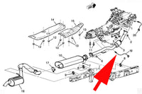 Oxygen Sensor Downstream Buick LaCrosse Regal 2.4L 2013 2014 Malibu 2.4L Ecotec