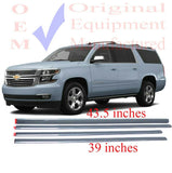 OEM Overcast Side Door Lower Molding Suburban Sierra Silverado Crew Cab
