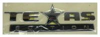 Original GM Texas Edition Emblem 3D Silver Black Chevrolet Silverado GMC Sierra