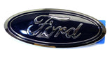 LB5B-402A16-AA New OEM Blue Ford Oval Rear Liftgate Emblem 5x2 inches