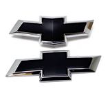 84151500 Front and Rear Emblem Bowtie Black 2017-2018 Chevrolet Cruze Hatchback