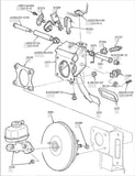 New NOS Power Brake Booster no ABS 1990-00 Crown Victoria Town Car Grand Marquis