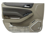 84192402 Left Driver Side Door Panel Cocoa Dune 2015-2020 Suburban Tahon Yukon