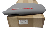 New GM 84539764 OE Console Armrest Grand Sport Logo Gray 2019 Chevrolet Corvette