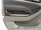 84192402 Left Driver Side Door Panel Cocoa Dune 2015-2020 Suburban Tahon Yukon