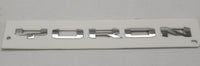 Chrome Rear Tailgate Door Emblems 3D Badge 2021-2023 GMC Yukon Yukon XL