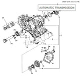 970978930 Isuzu Automatic Transmission 1990-1993 Geo Storm Isuzu Impulse 1.6L