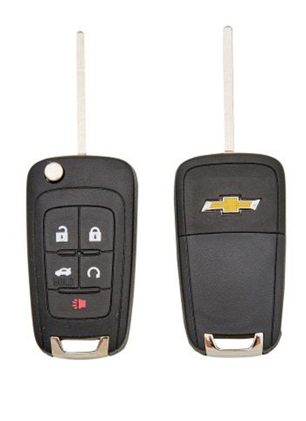 2 Keyless Entry Remote Key Fob 5 Button Chevrolet Cruze Equinox Impala Malibu SS