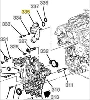 12643964 OEM New Water Outlet Assy V6 3.6L 2014-2019 Cadillac ATS CTS 3.6L Only