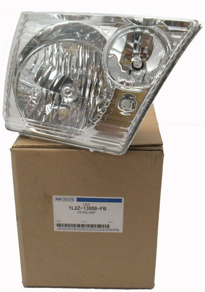 1L2Z-13008-FB Driver Left Side Front Headlight OEM 2002-2005 Ford Explorer