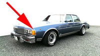 Front Corner Side Marker Hazard Flasher Bezel LH 1977-1978 Chevrolet Caprice