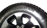 4 pcs LT27570R18 All Country Ironman Tire with Black Wheel 2019-2021 Ram 1500