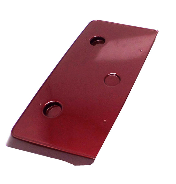 19166192 License Plate Holder Front Color Moterey Red 2005-13 Chevrolet Corvette