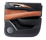 2015 Cadillac Escalade Rear Right Passenger Side Door Panel Black Vecchio Suede
