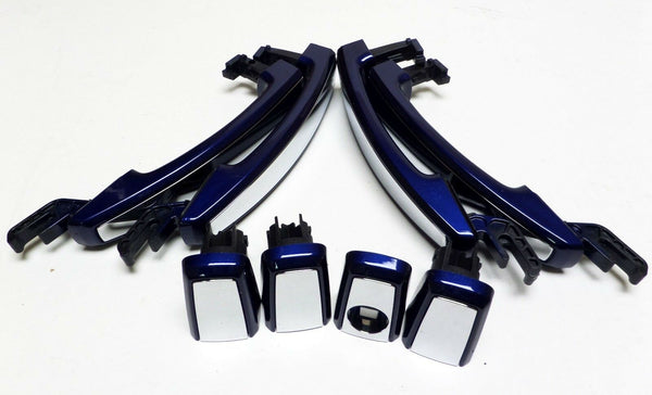 Door Handle OEM Blue Topaz Metallic with Chrome 2013 Cruze Malibu SRX SS