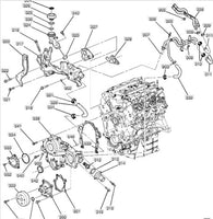 Rebuilt GM Engine Long Block 3.5L V6 Lucerne Terraza Impala Malibu Monte Carlo