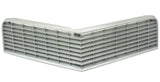 New Aftermarket Front Center Silver Grille 1974-1977 Chevrolet Camaro Classic