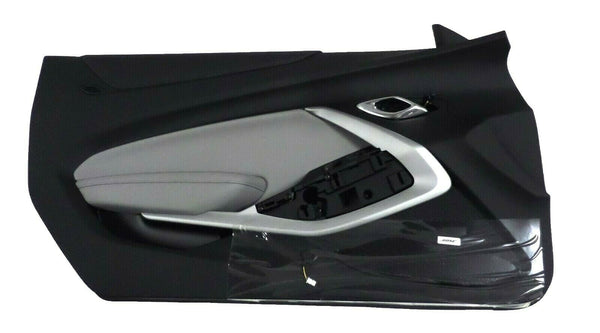84454746 Door Panel Leather Ash Gray Driver Side 2019-2020 Chevrolet Camaro
