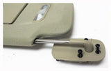 Sunvisor Brown Lighted Mirror Passenger Side Avalanche Silverado Sierra Tahoe