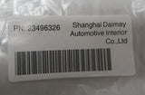 New OEM GM Jet Grey Driver & Passenger Side Sunshade 2013-2016 Cadillac SRX