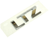 Adhesive Emblem Chrome 3D Letter LTZ Chevrolet Silverado Suburban Tahoe Malibu