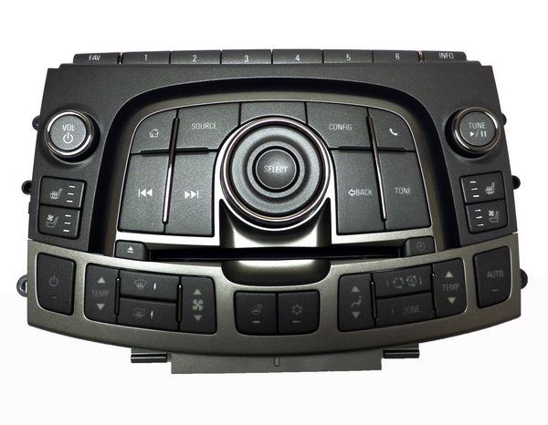 22758483 AC Control Panel Heated Seat Radio Player AM FM MP3 2012 Buick LaCrosse