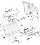 Rear View Driver Camera License Plate Liftgat Lamp Escalade Tahoe Suburban Yukon