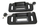 OEM GM Jet Black Suede Driver & Passenger Side Sunshade 2013-2016 Cadillac SRX