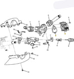 OEM New Steering Wheel Clock Spring Module and Sensor 2014-2020 Chevrolet Impala