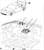 84012330 OEM Suspension Body Chassis Control Module 2014-2016 Chevrolet Corvette