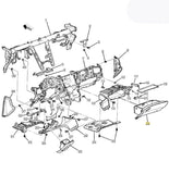 22933648 New Instrument Panel Compartment Glove Box 2012-2015 Chevrolet Malibu