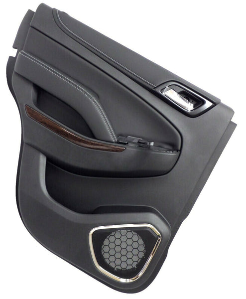 84192472 Rear Left Driver Side Jet Black Door Panel 2015-2020 GMC Yukon Chevrolet Tahoe