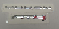 Chrome Rear Tailgate & Door Emblems 3D Badge 2021-2023 GMC Yukon Yukon XL