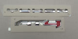 Chrome Rear Tailgate & Door Emblems 3D Badge 2021-2023 GMC Yukon Yukon XL