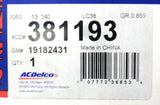 381193 AcDelco Manual Transmission Clutch Kit 1992-93 Jeep Cherokee Wrangler L6
