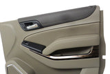 84104166 Front Right Passenger Side Door Panel Cocoa Dune 2016-2019 Tahoe Yukon