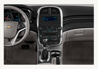 OEM Radio AC Center Dash Vent Trim Gray Silver Bezel 2013-2016 Chevrolet Malibu
