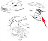 84227382 Front View Camera Forward Collision Camera Chevrolet Tahoe GMC Yukon