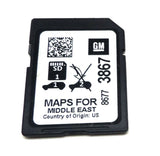 86773867 GM Middle East MAP SD or Micro SD City Navigation System Sofware Card