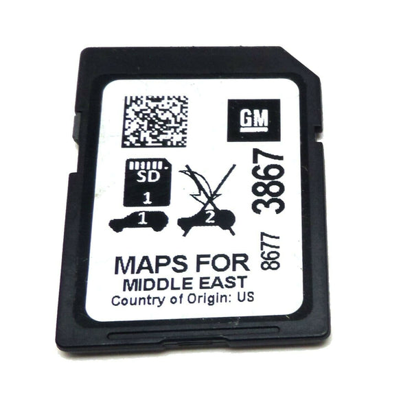86773867 GM Middle East MAP SD or Micro SD City Navigation System Sofware Card