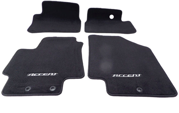 Genuine Hyundai 1EH14-AC010-WK 4 Door Carpet Floor Mat 2007-2011 Hyundai Accent