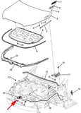 2014-16 Buick LaCrosse Allure GM Electric Lower Hood Lock Latch