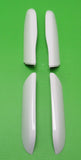 Luggage Carrier Side Rail Cover Set White 2010-14 Cadillac Escalade Tahoe Yukon