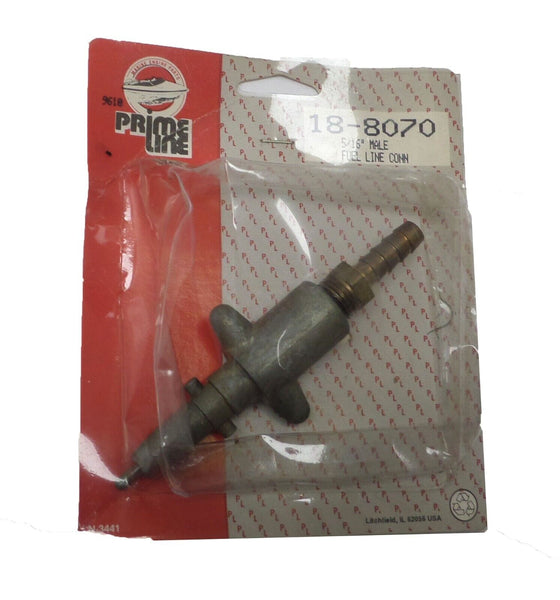 18-8070 New NOS Prime Line 5/6" Male Fuel Line Connection for Mercury Marine
