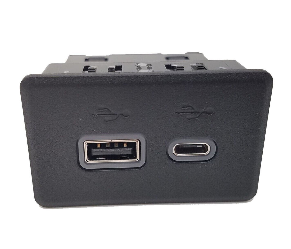 USB, USBC Port Black Dual Charge Receptacle 2019 Silverado Sierra 1500