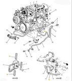 Battery Cable Positive Side Post 100 In Long Genuine GM Cadillac Chevrolet GMC